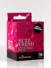 Buzz Fresh Wipes Pack of 10