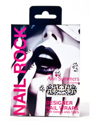 Nail Rock & reg; - Designer Nail Wraps - Leopard C