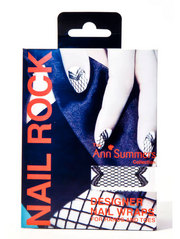Nail Rock & reg; - Designer Nail Wraps - Fishnet