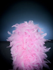 Feather Boa Bubblegum Pink