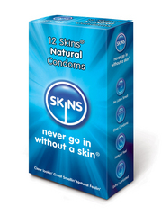 Skins Natural Condoms 12 pack