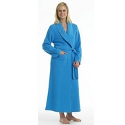 Winter Weight Boucle Fleece Wrap Housecoat