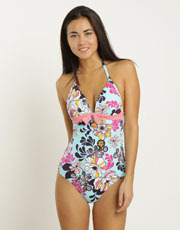 Tango Booster Triangle One Piece - Light Turquoise