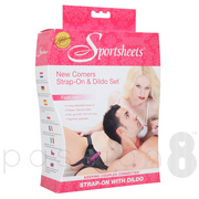 Sportsheets New Comers Strap On  & amp; Dildo Set