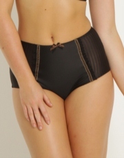 Taylor High Waisted Brief - Jet