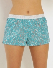 Woven PJ Boxer Short - Frosted Buds