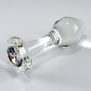 Crystal Delights Glass Butt Plug