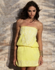 Toya Dress - Yellow
