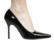 The Highest Heel Shoes Classic Black Patent