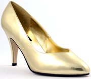 Pleaser Shoes Dream 420W Gold