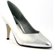 Pleaser Shoes Dream 420W Silver