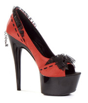 Penthouse Shoes PH609 Jezebel Red