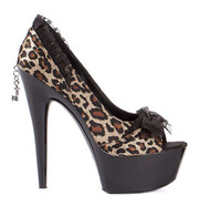 Penthouse Shoes PH609 Jezebel Leopard