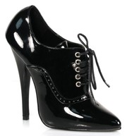 Pleaser Shoes Domina 460 Black Patent