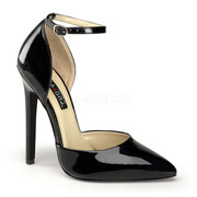 Pleaser Shoes Sexy-21 Black Patent
