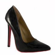 The Highest Heel Shoes Hottie Black Patent