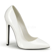 Pleaser Shoes Sexy-20 White Patent