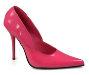 Pleaser Shoes Milan-01 Hot Pink Patent