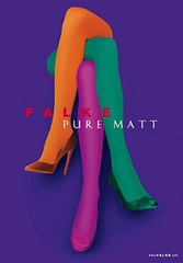 Falke Pure Matt 100 Denier Coloured Opaque Tights