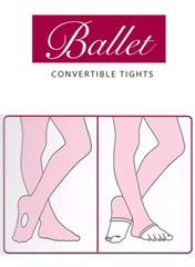 Silky Ballet Childrens Convertible Ballet Tights